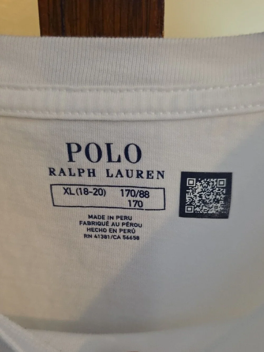 Ralph Lauren Boy's White Long-Sleeve Tee with Multicolor Polo Player Graphic